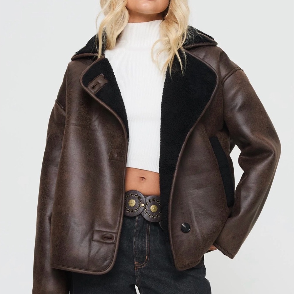 Leather jacket